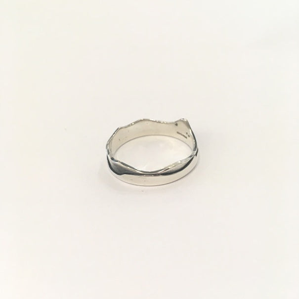 Jen Cunningham | Arran Two-Tone Ring Sterling Silver