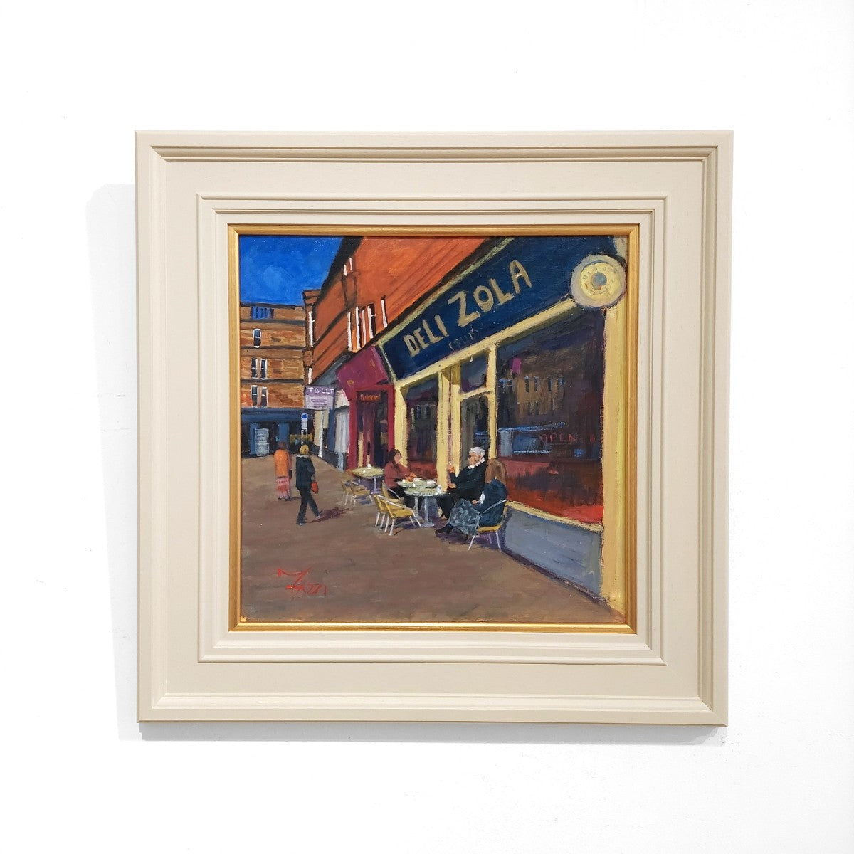 Emilio Fazzi | Basking in the Winter Sun, Shawlands, Glasgow