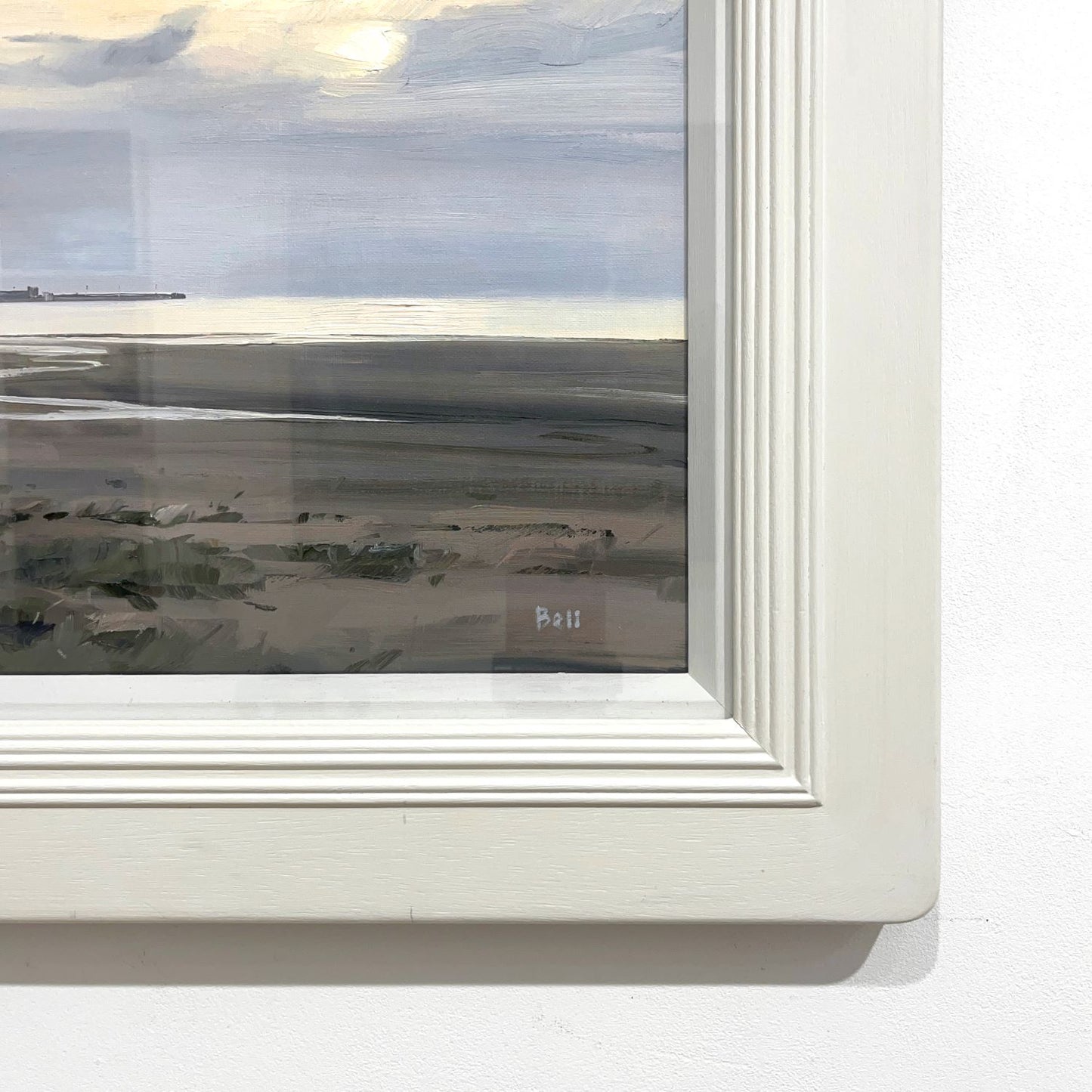 John Bell | Evening Sky, Troon Harbour