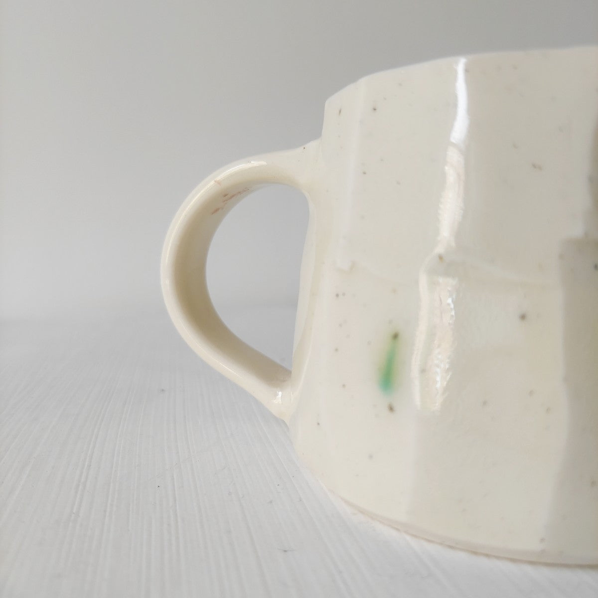 Robert Hunter | Porcelain Mug with Granite Inclusions