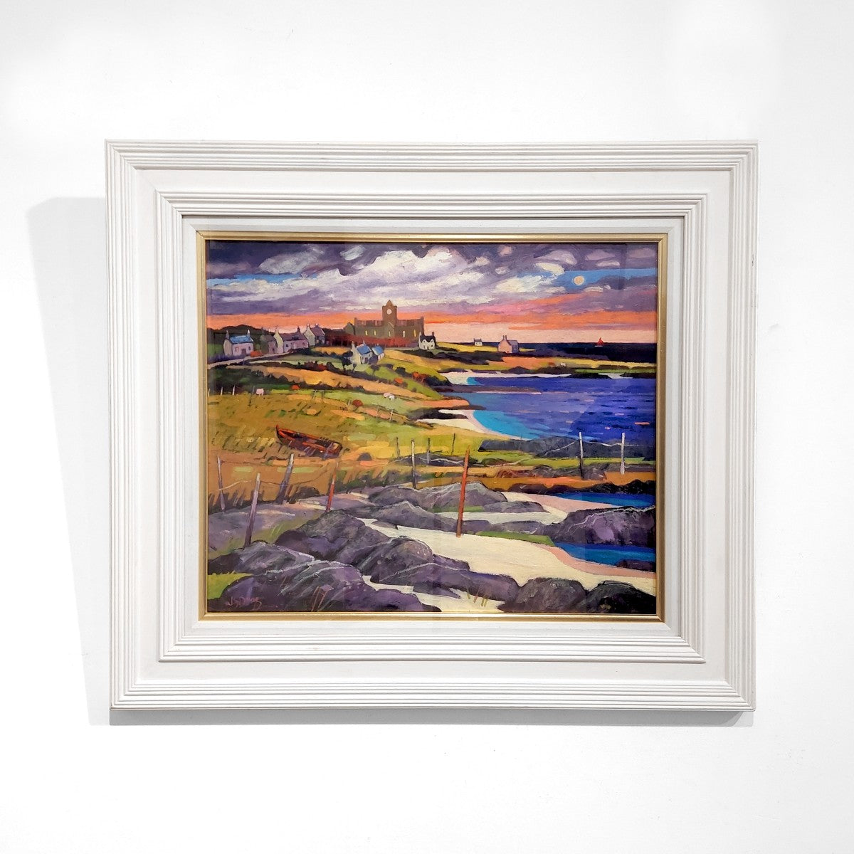 James S. Davis | Morning Moon, Iona