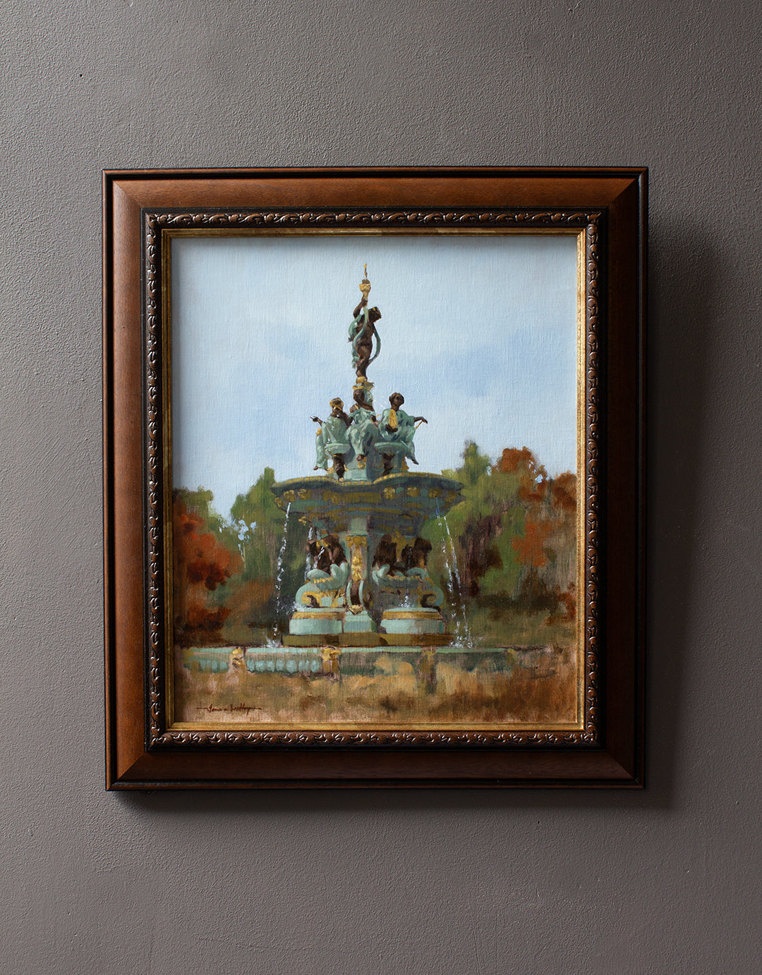 Jason Michael Bentley | Ross Fountain In Autumn
