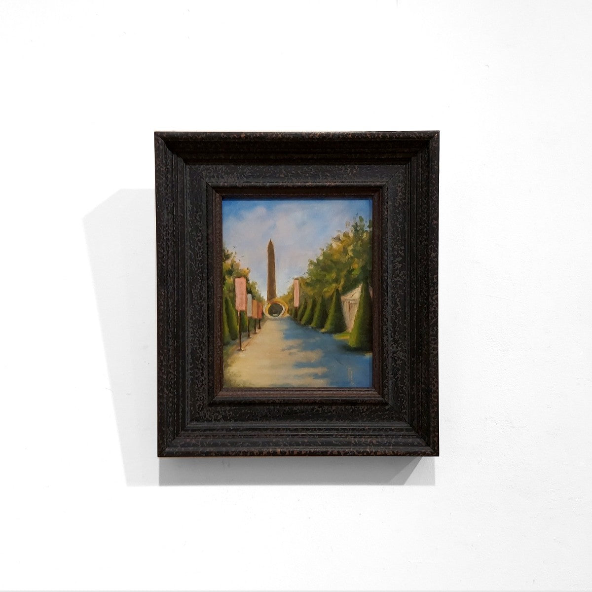 Fiona Longley | Sunlit Paths and Quiet Flags on Glasgow Green