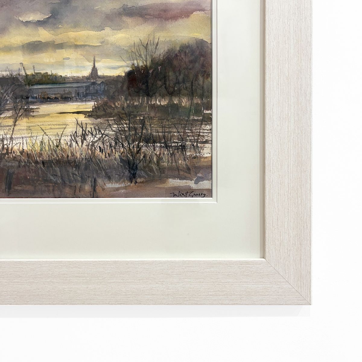 Julia Gurney | Sunset, Dumbarton Rock