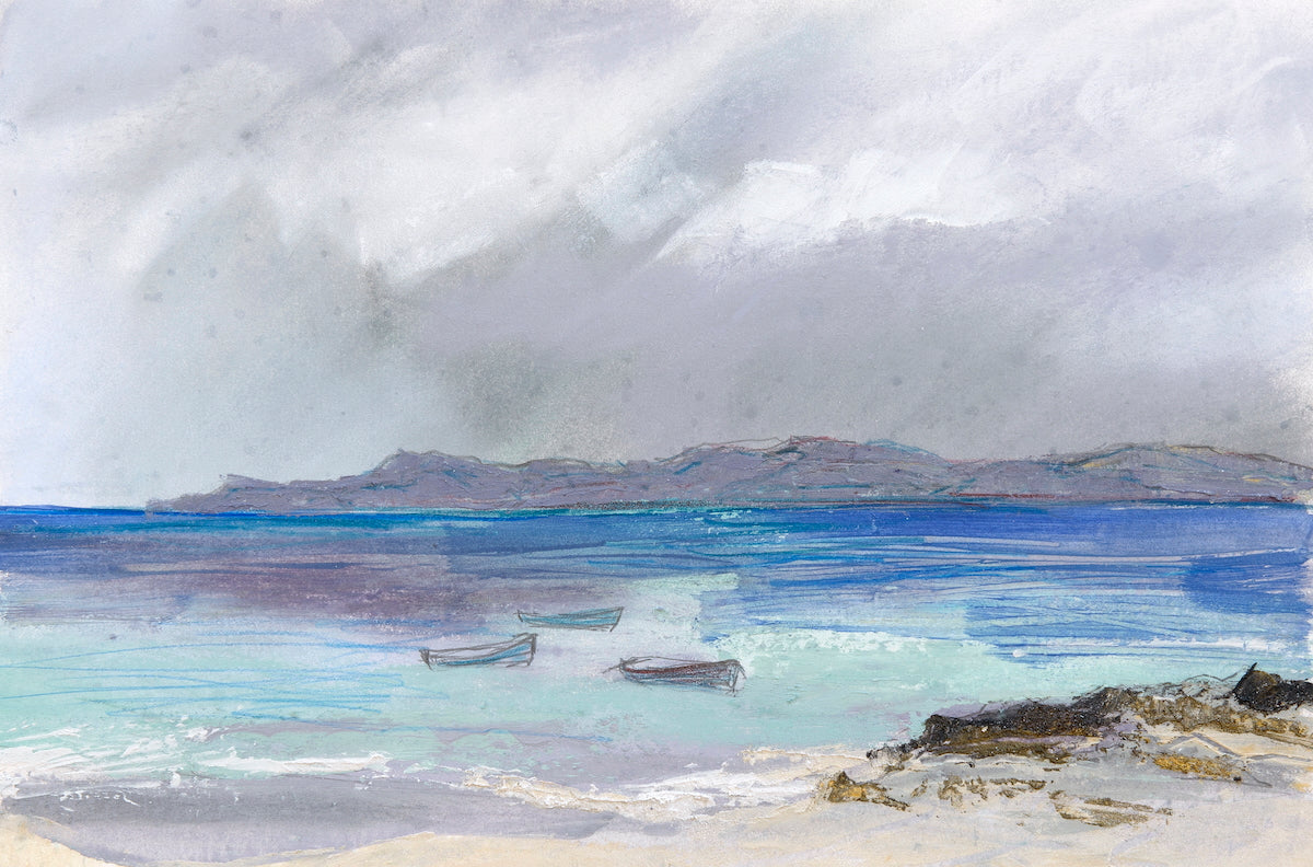 Tracy Levine | Three Boats, Iona