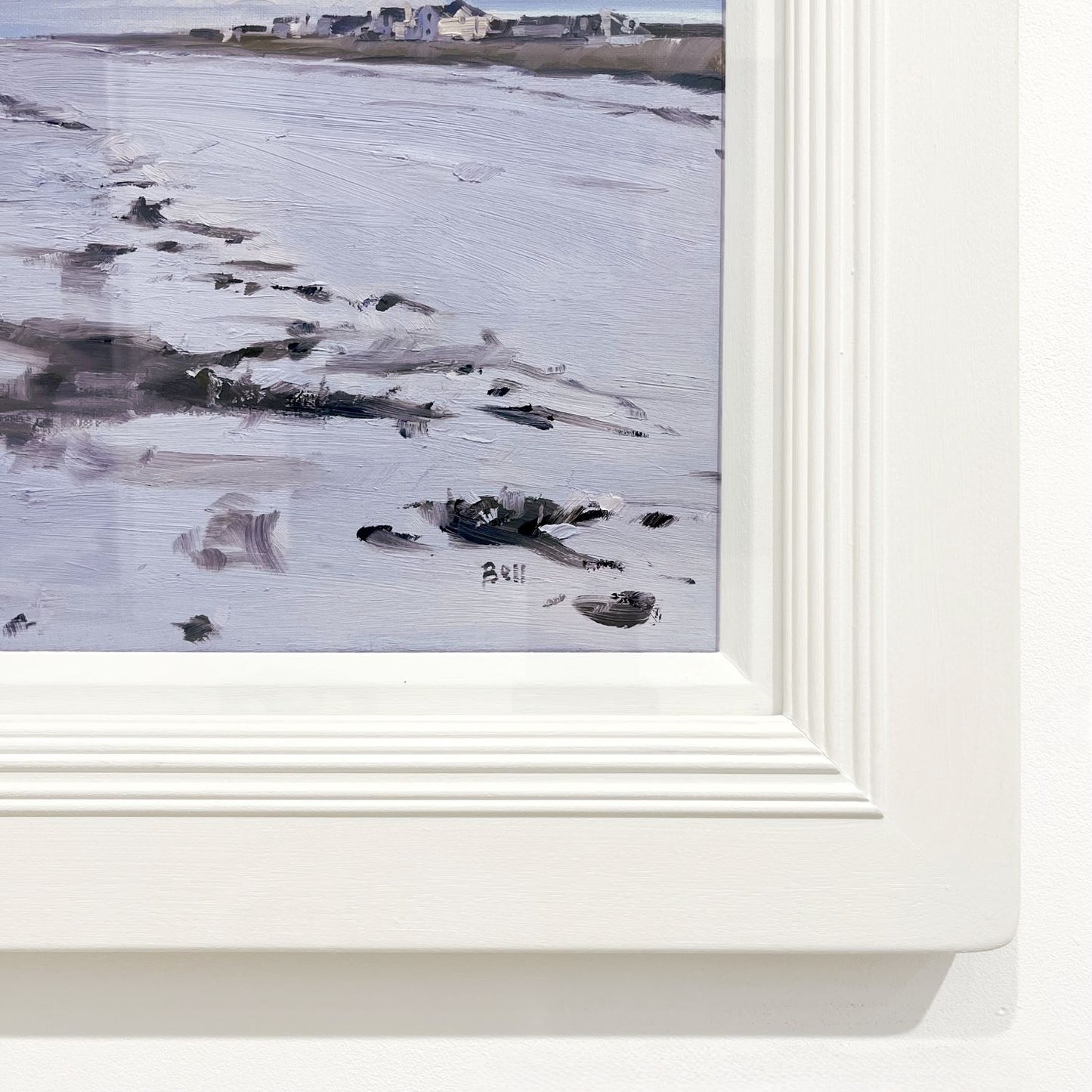 John Bell | Snow on the Beach at Barassie