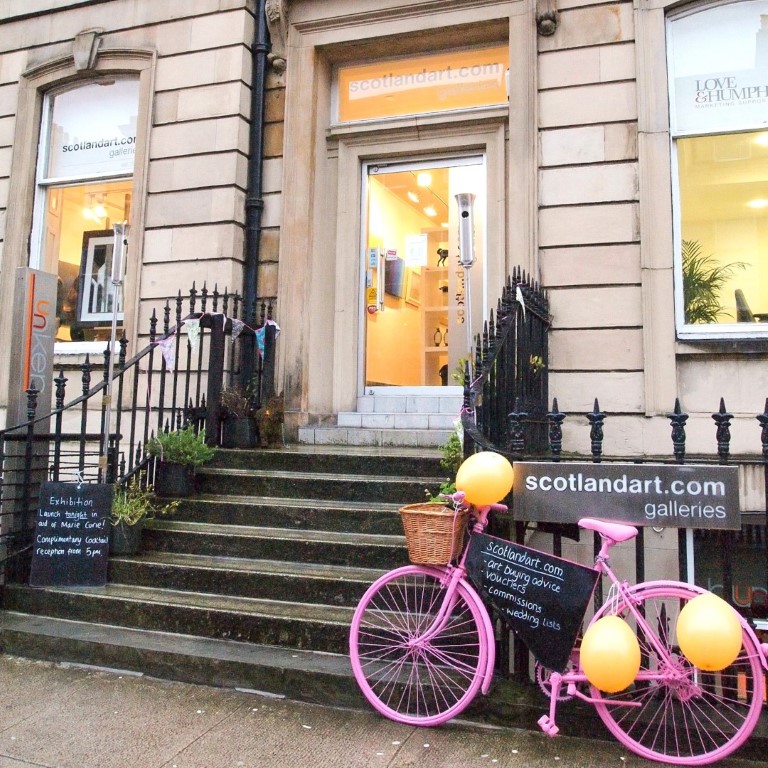 ScotlandArt Gallery on Bath Street in Glasgow