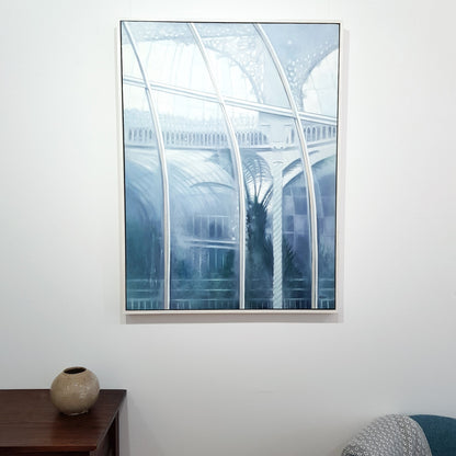 Lesley Banks | Kibble Palace, Looking Inwards, Misty Morning