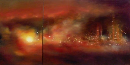 Lesley Anne Derks | Chemical Glow III [Diptych]