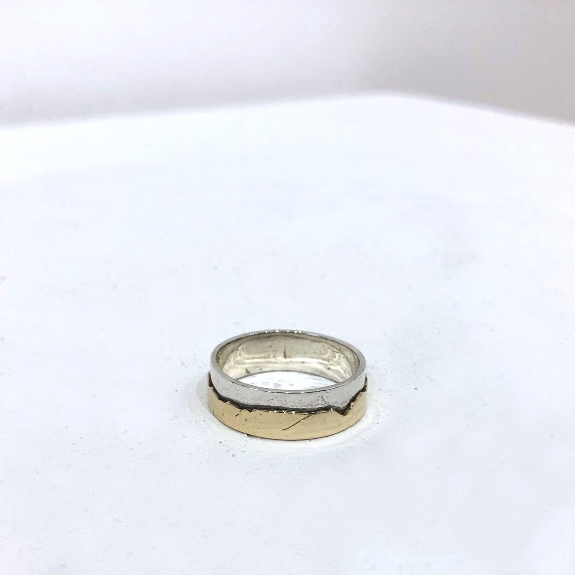 Jen Cunningham | Cairngorms Ring Sterling Silver & 9ct Gold