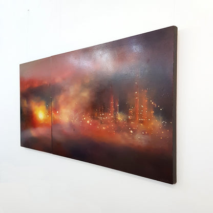 Lesley Anne Derks | Chemical Glow III [Diptych]