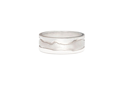 Jen Cunningham | Arran Texture Ring Sterling Silver