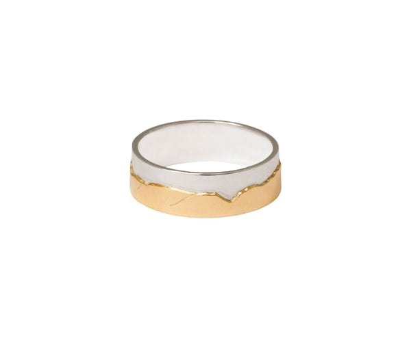 Jen Cunningham | Cairngorms Ring Sterling Silver & 9ct Gold