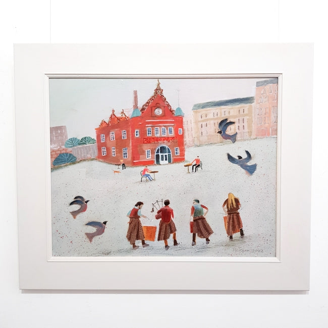 Barbara Peirson | Pipes and Pigeons at St Enoch