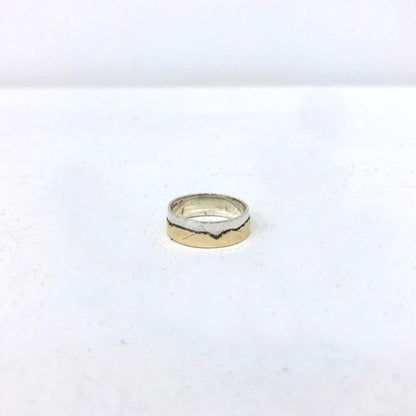 Jen Cunningham | Cairngorms Ring Sterling Silver & 9ct Gold