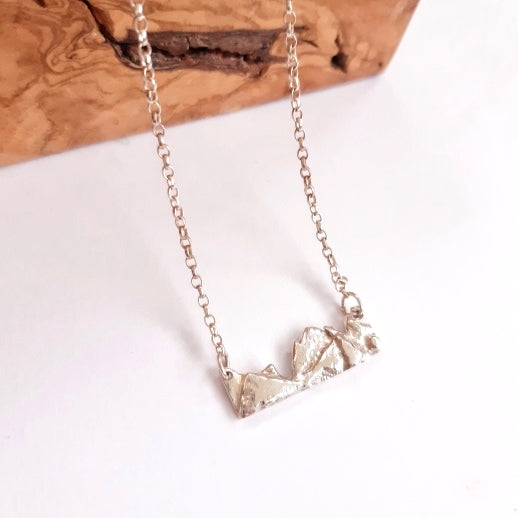 Jess MacDonald Brass| Mountain Range III Necklace