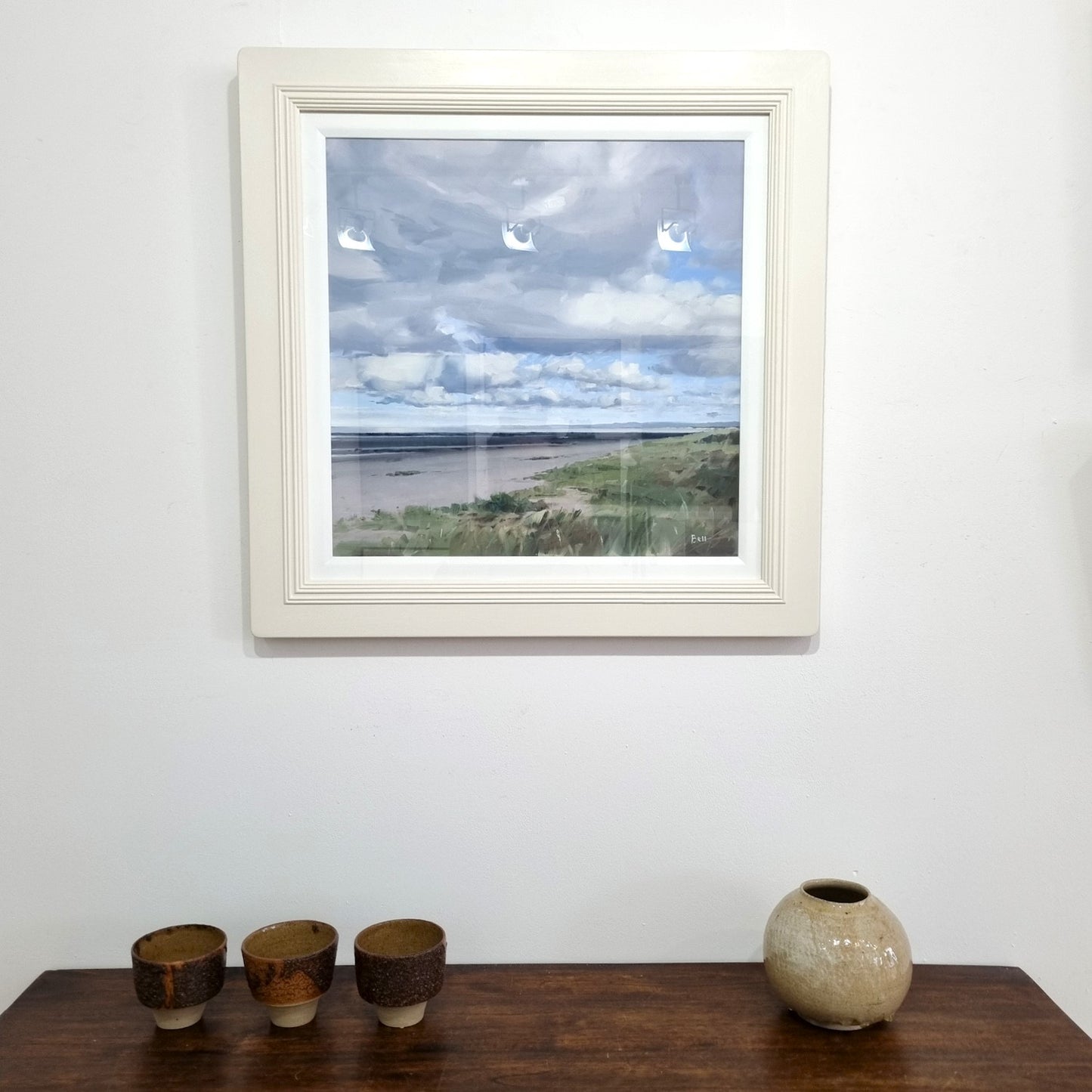 John Bell | April Clouds Over Barassie Beach