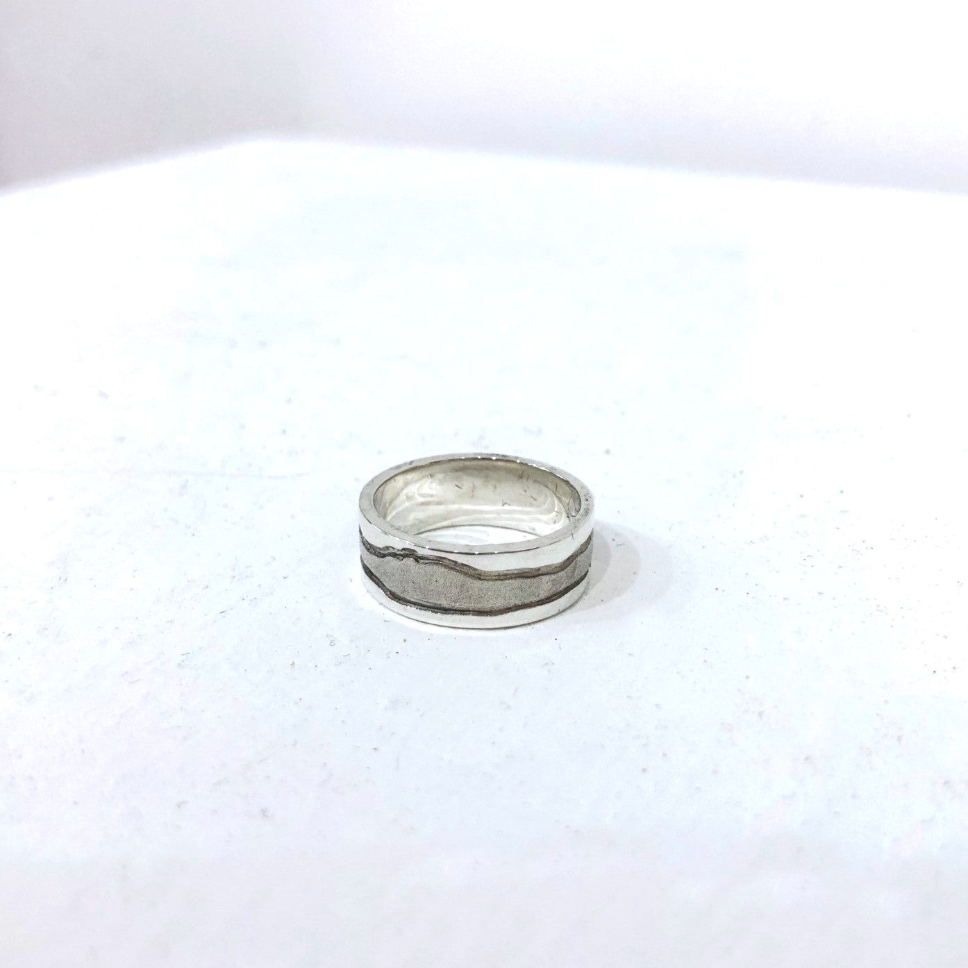 Jen Cunningham | Arran Texture Ring Sterling Silver