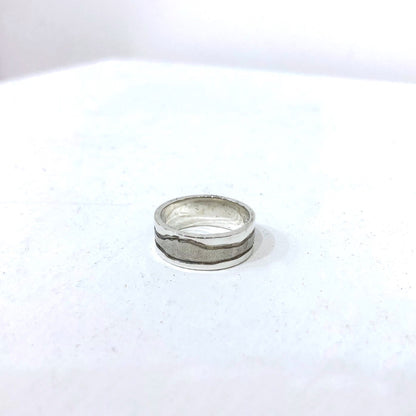 Jen Cunningham | Arran Texture Ring Sterling Silver