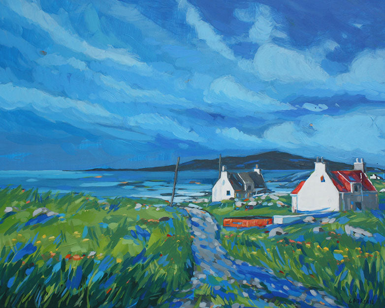 Louise Dorian | Two Cottages, Eriskay