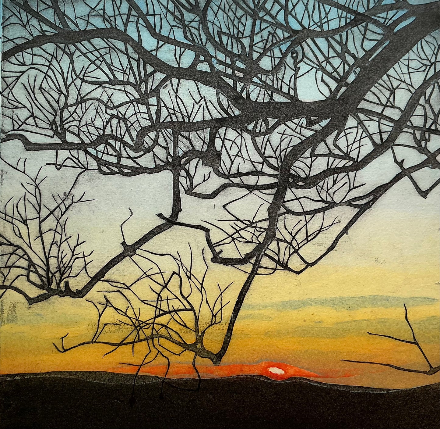 Sarah Ross-Thompson | A Late Afternoon Stroll, 3/30