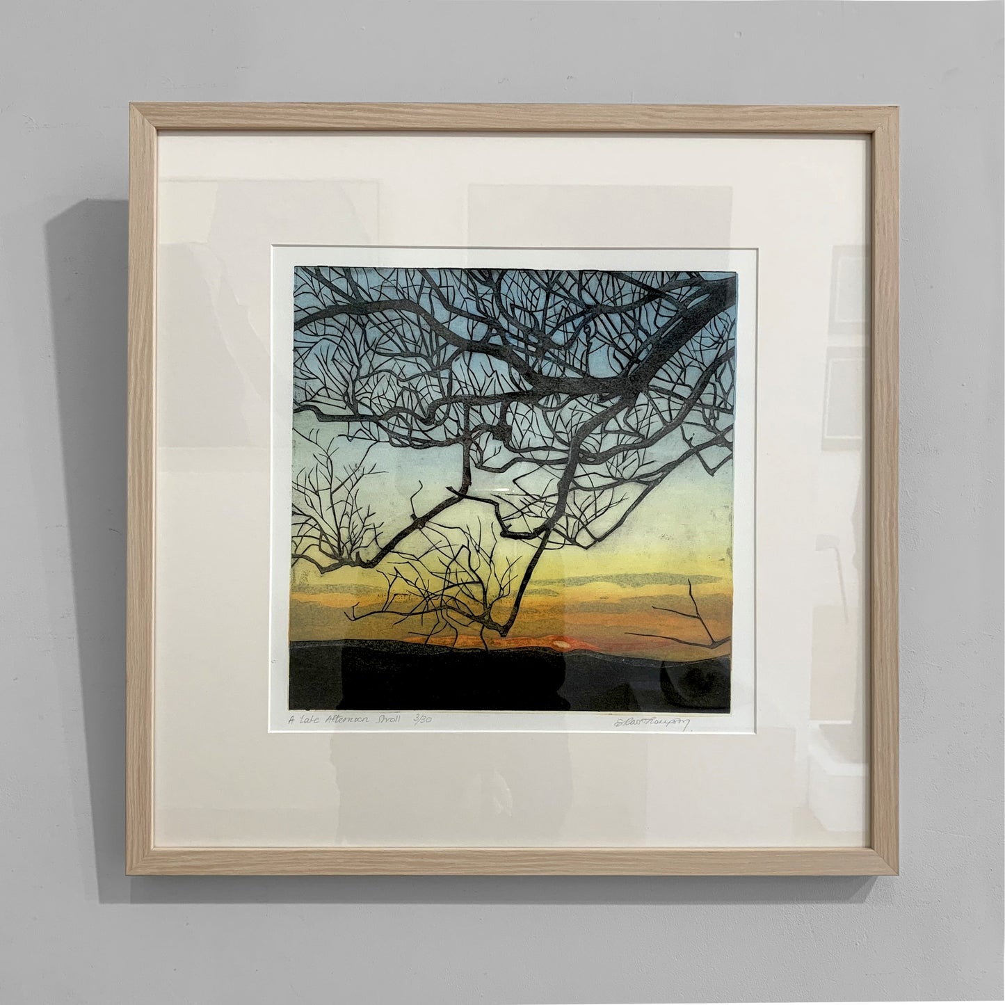 Sarah Ross-Thompson | A Late Afternoon Stroll, 3/30