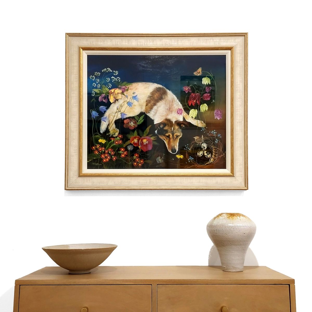 Lesley McLaren | Asleep in a Flower Bed