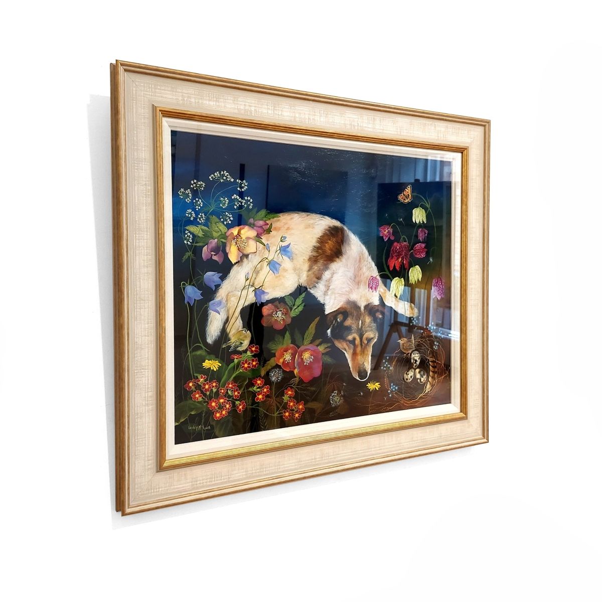 Lesley McLaren | Asleep in a Flower Bed