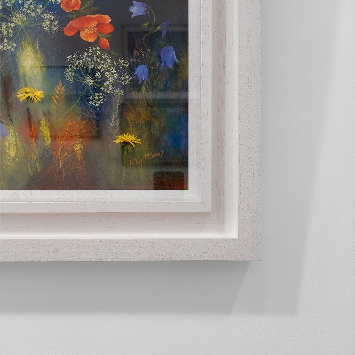 Lesley McLaren | Birds on a Flowering Quince Branch