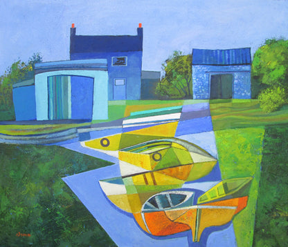 Davy Brown | Boats on the Slipway