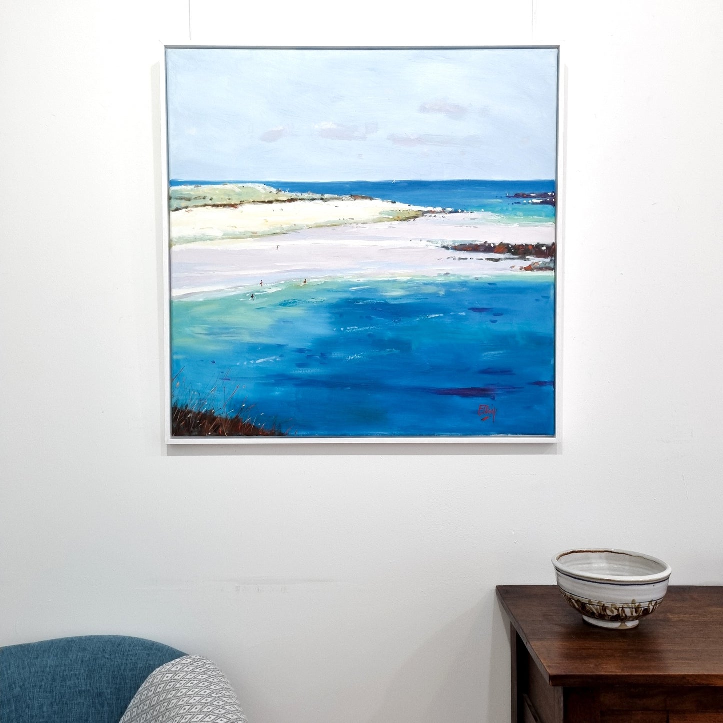 Ian Elliot | Calm Day, Shell Beach, Herm Island