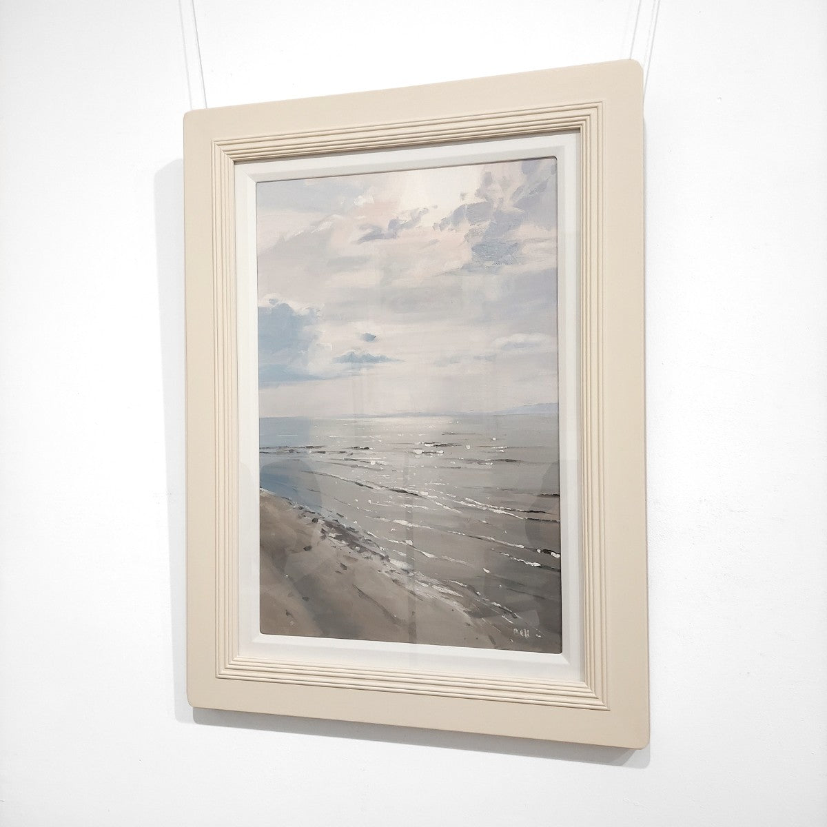 John Bell | Evening Sun on the Sea at Barassie