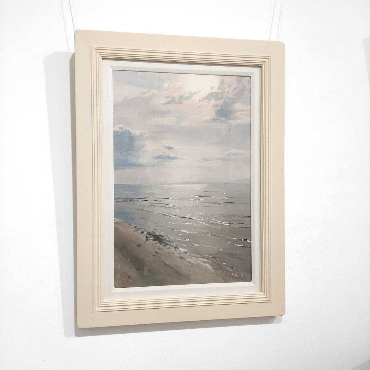 John Bell | Evening Sun on the Sea at Barassie