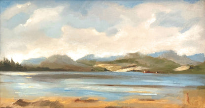 Fiona Longley | First Snowfall Over Loch Tulla