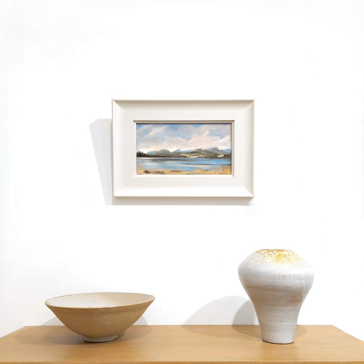 Fiona Longley | First Snowfall Over Loch Tulla