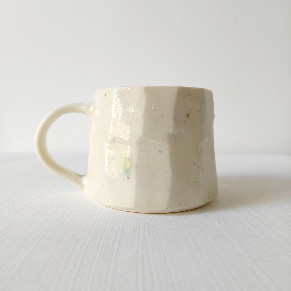 Robert Hunter | Porcelain Mug with Granite Inclusions