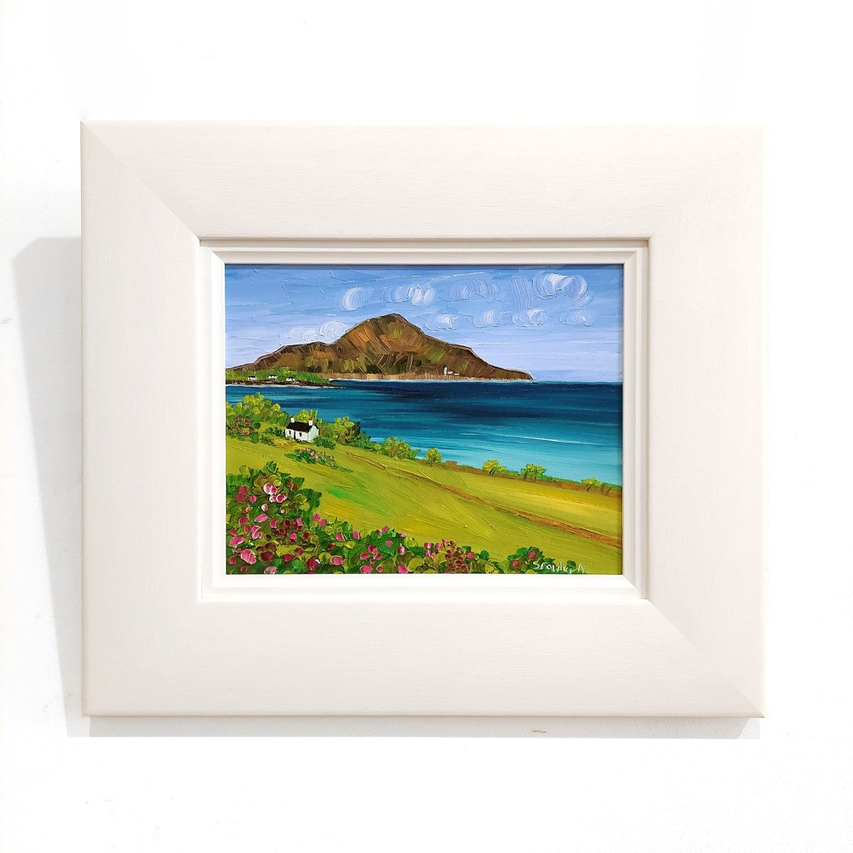 Sheila Fowler | The Holy Isle from Whiting Bay, Arran