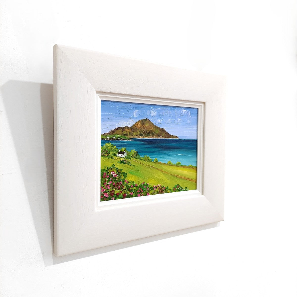 Sheila Fowler | The Holy Isle from Whiting Bay, Arran