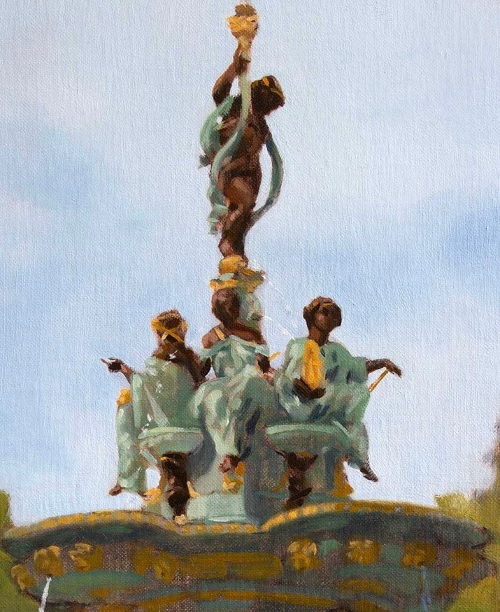 Jason Michael Bentley | Ross Fountain In Autumn