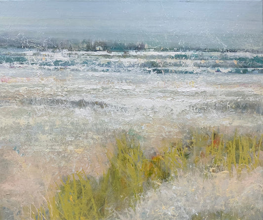 John McClenaghen | Flickering Reflections, Low Tide At Sandend