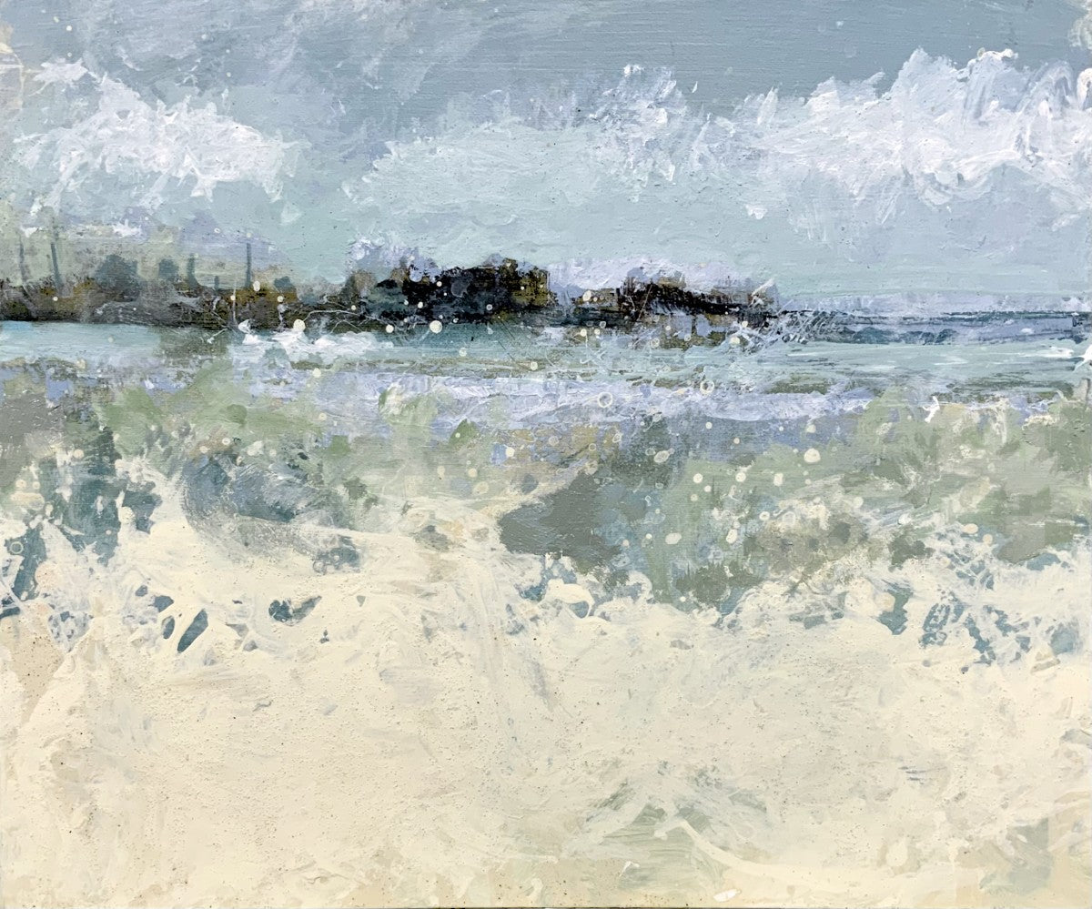 John McClenaghen | Morayshire Shoreline, Wind and Spray