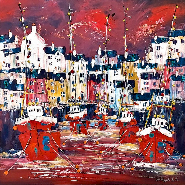 Martin John Fowler | Late Evening Light, Harbourside