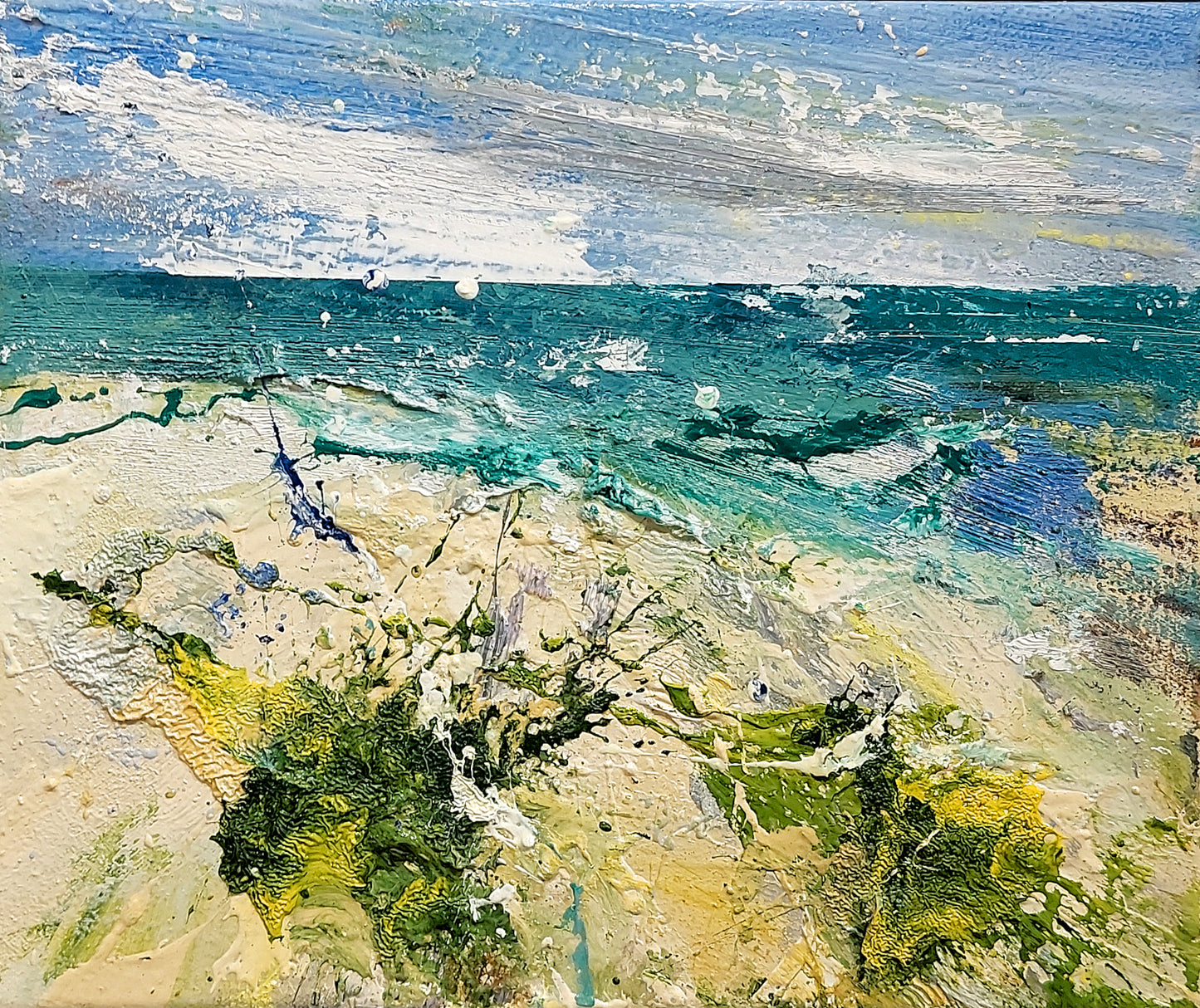 Matthew Bourne | Low Tide, Seagulls, Seaweed