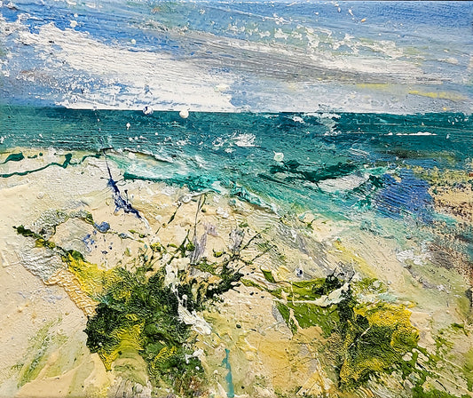 Matthew Bourne | Low Tide, Seagulls, Seaweed