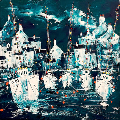 Martin John Fowler | Moonlit Harbour