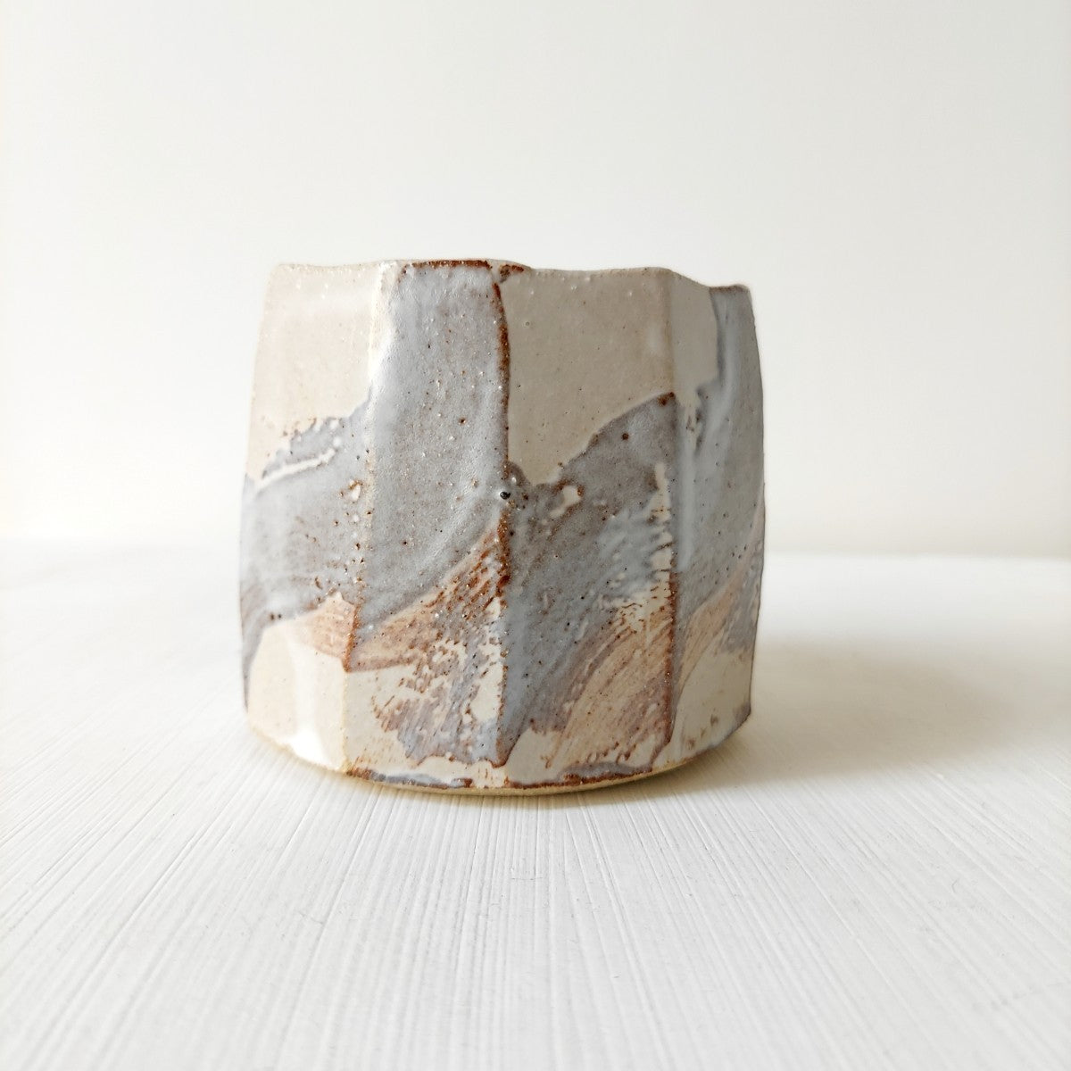 SOLD Robert Hunter | Patterned Stoneware Mug I