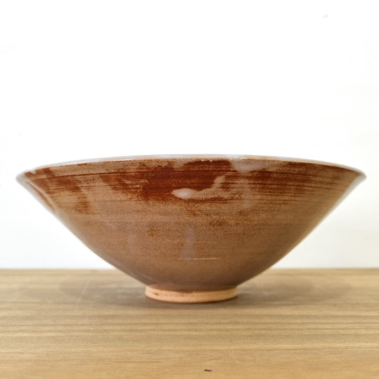 Robert Hunter | Pink-Brown Bowl | Scottish Ceramic Artist