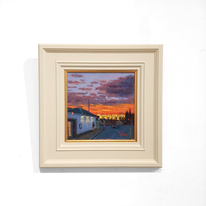 Emilio Fazzi | Red Sky Over the Giffnock Turban