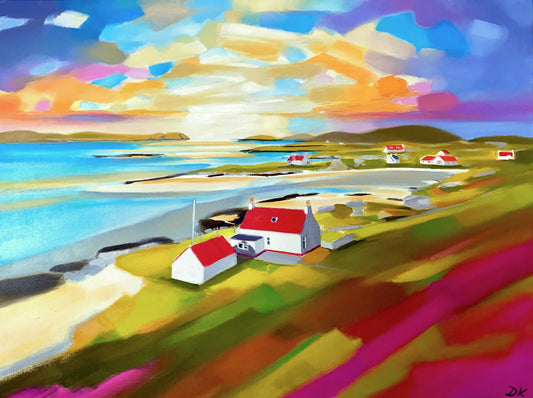 DK MacLeod | Red Roofs of Barra