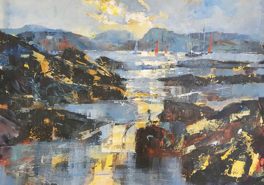 Chris Forsey | Rocks and Sails on the Loch